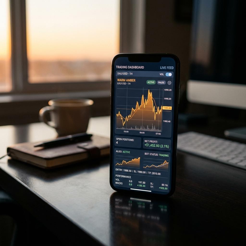 Sinn Prägwährung Dashboard auf einem modernen Smartphone